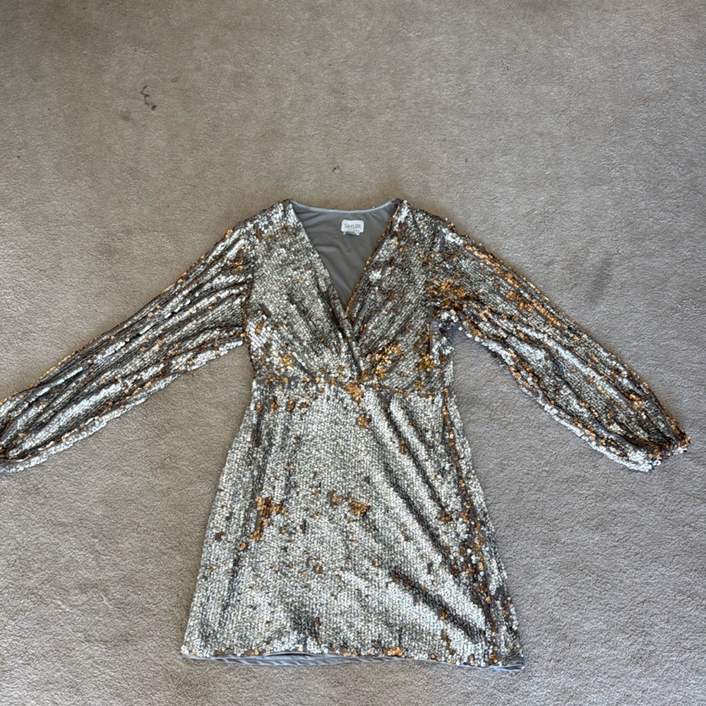 Saylor Sequin mini dress